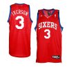 allen iverson jersey hardwood classics red men's